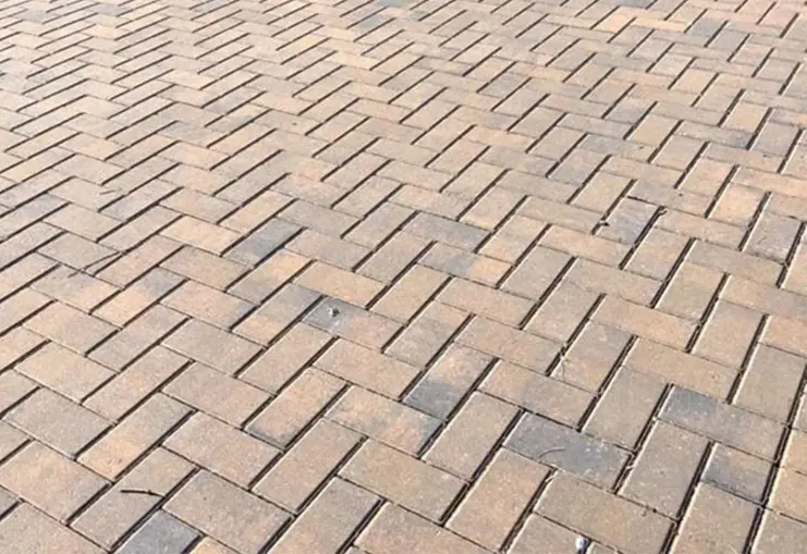 Installed pavers featured by Turf Time AZ